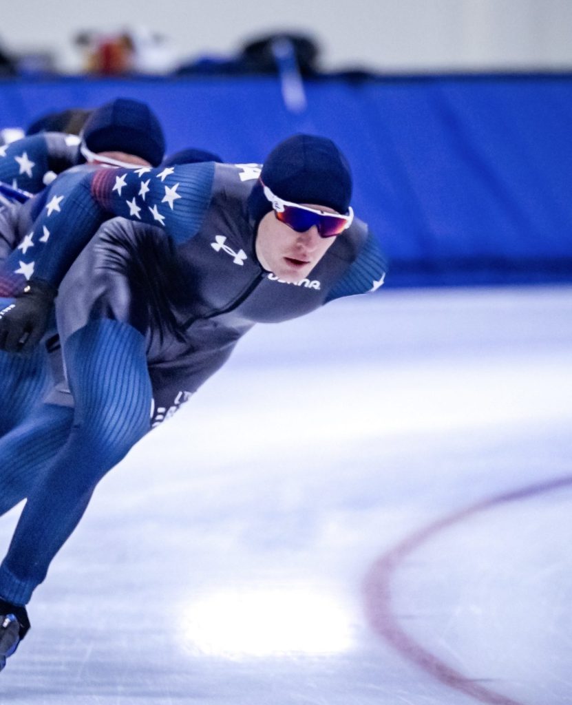 WorkforceQA sponsors Olympic speed skater Casey Dawson.