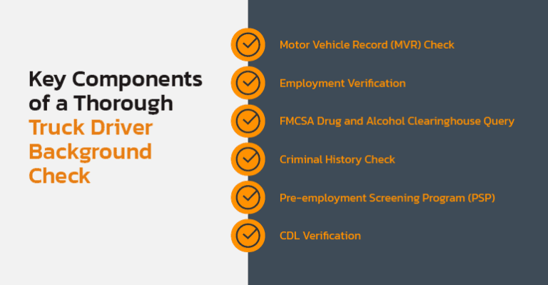 truck driver background check